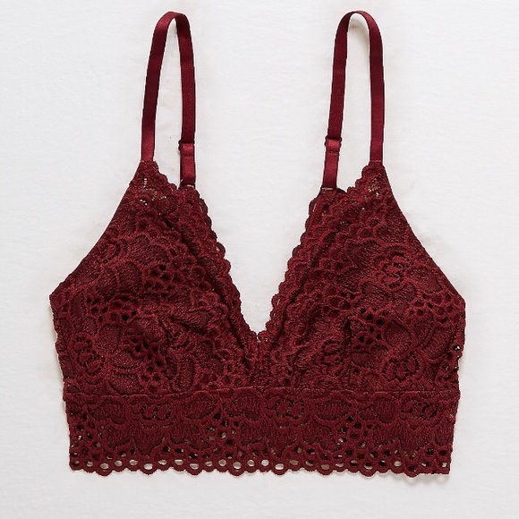Aerie boho lace plunge bralette - Picture 1 of 1